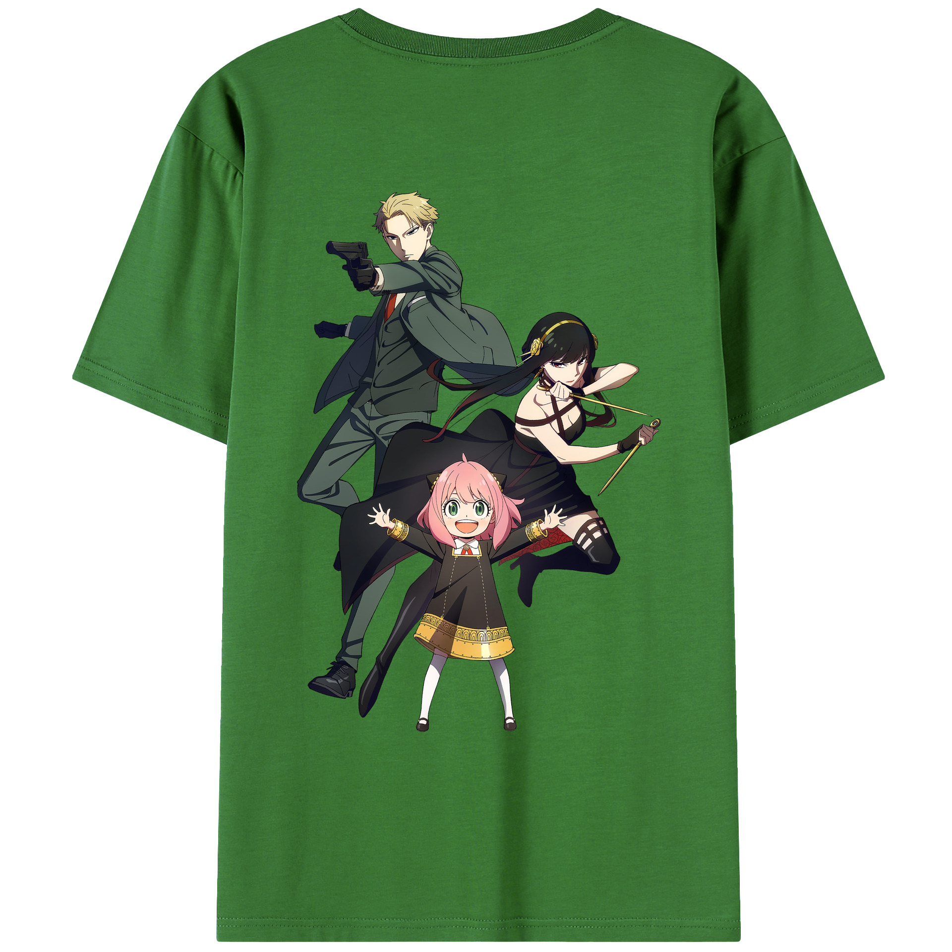 （画像用） SPY×FAMILY间谍家家酒 レディース半袖Tシャツ(バックプリント)